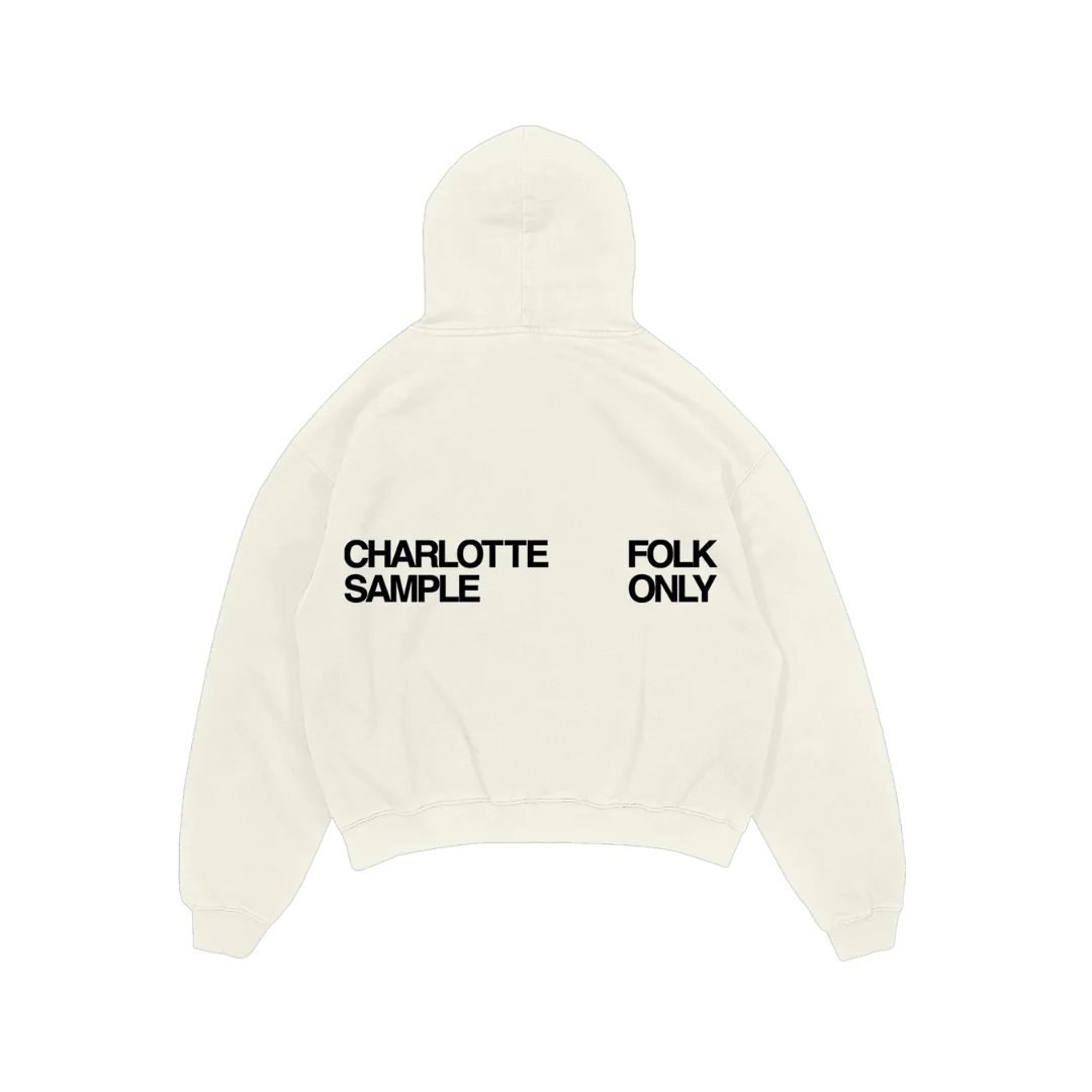 Sample Only Oversized Hoodie - Cream