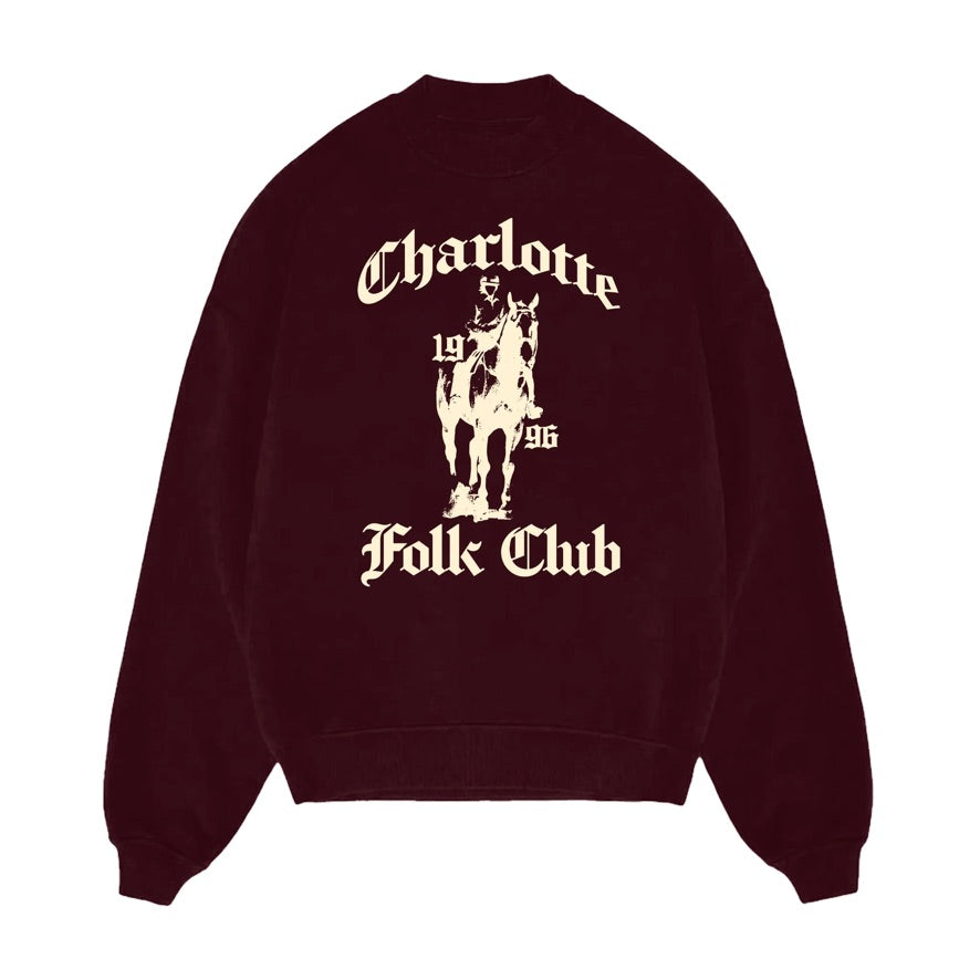 Off - Campus Sweater - Maroon
