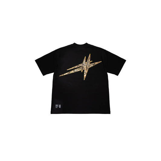 Spark Nature Camo Tee - Black