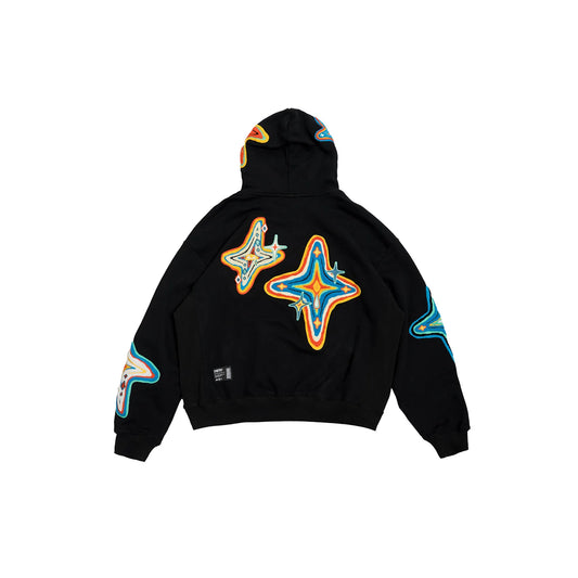 Thermal Mediterranean Hoodie - Black