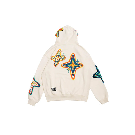 Thermal Mediterranean Hoodie - Cream