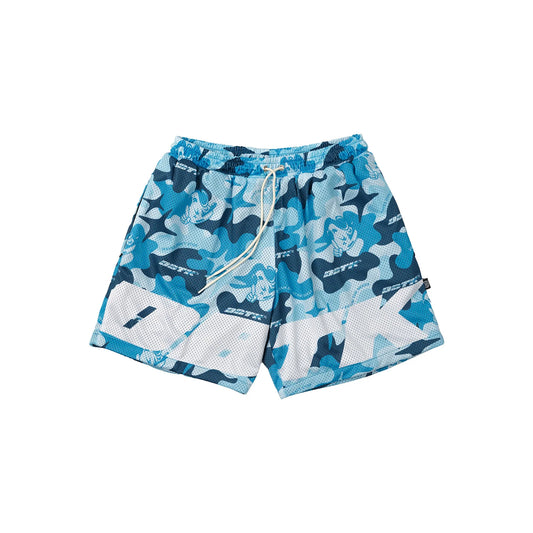 Burrow Camo Shorts - Blue / Light Blue