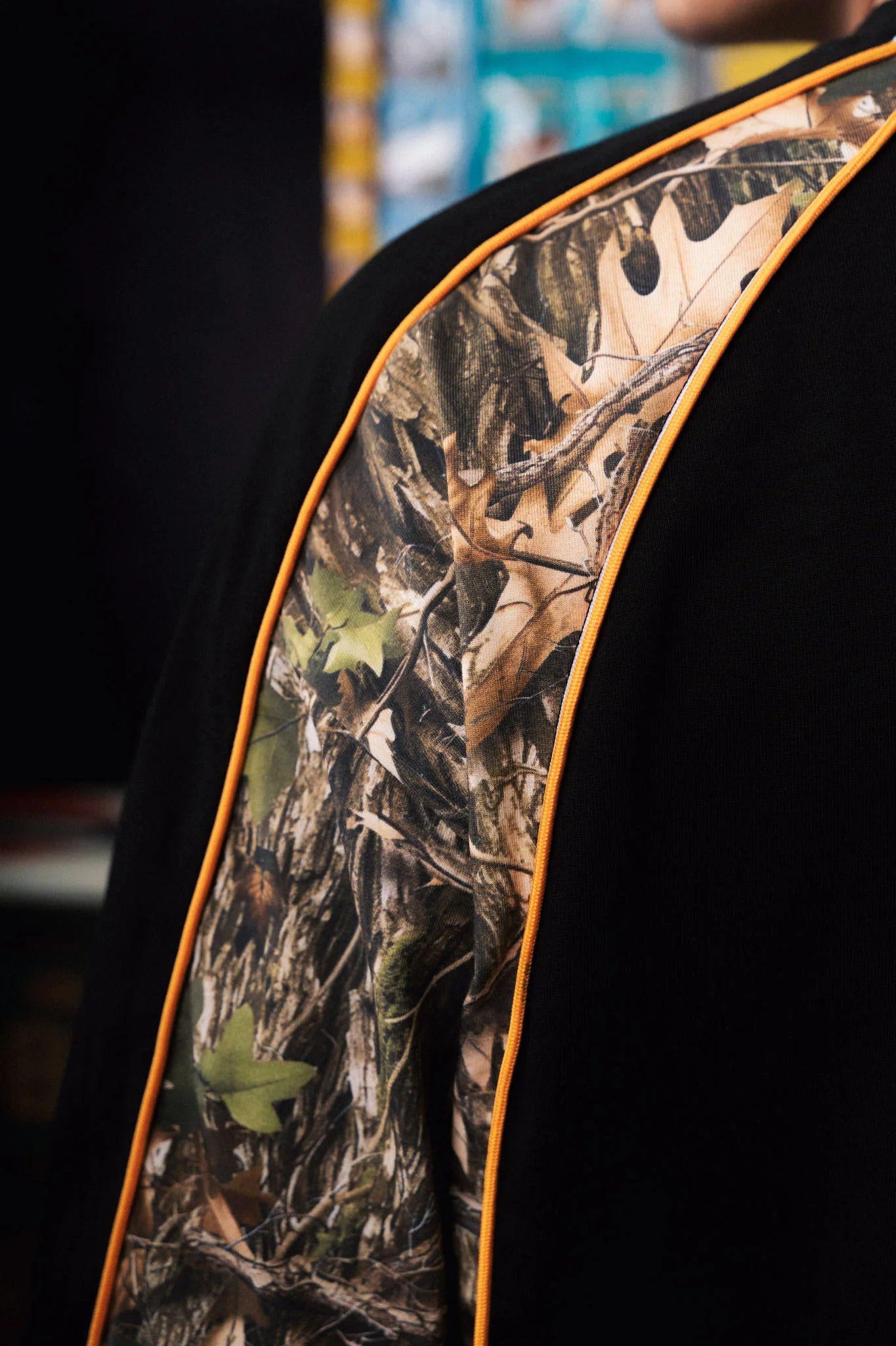 Splice Nature Camo Tee - Black