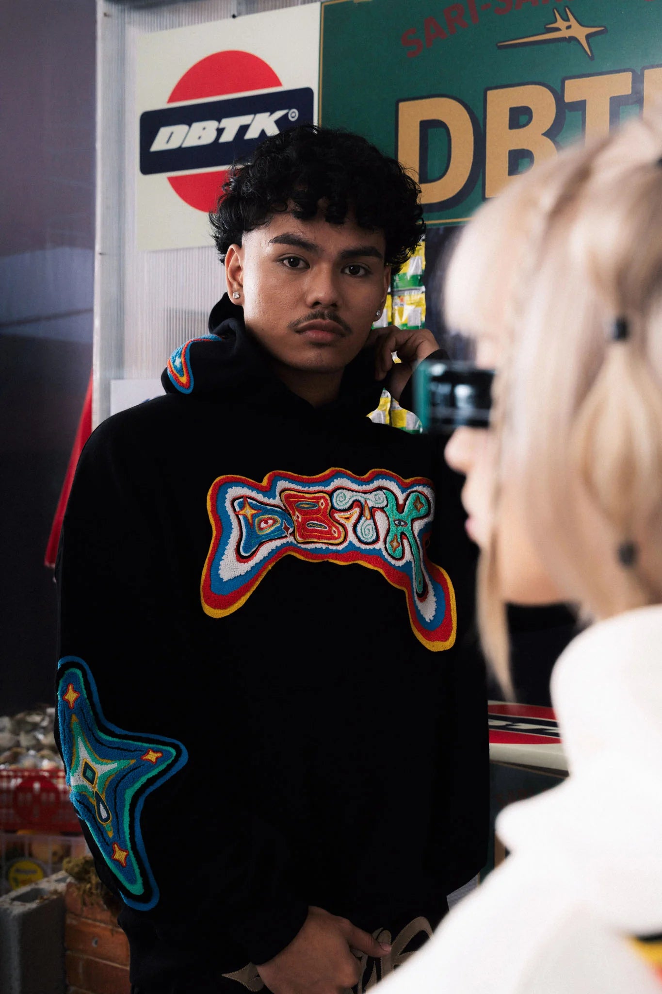 Thermal Mediterranean Hoodie - Cream