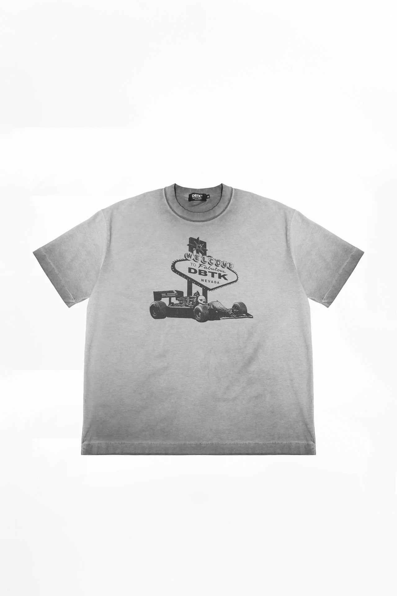 F1 Air Brush Tee - Washed Gray