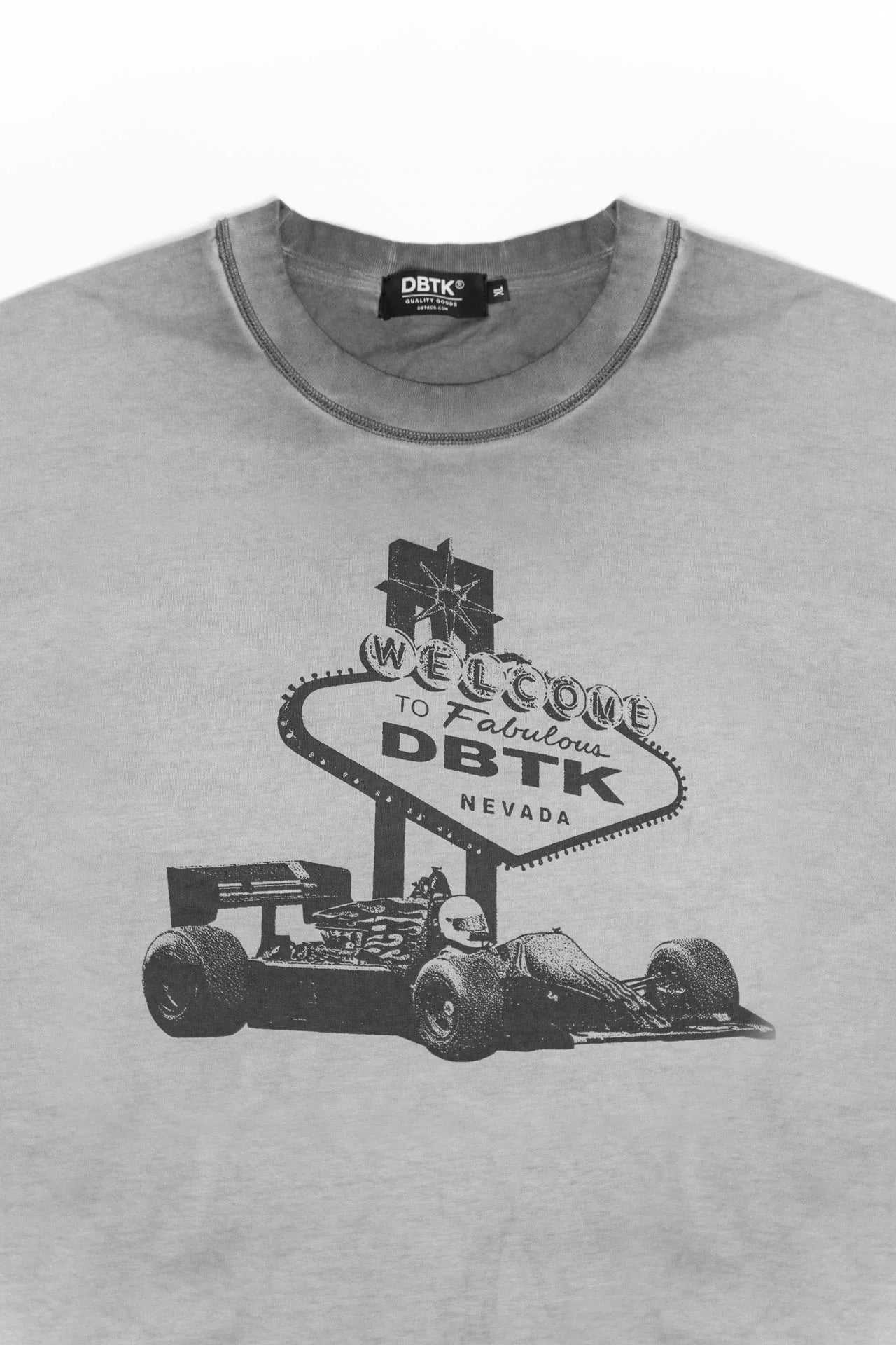 F1 Air Brush Tee - Washed Gray