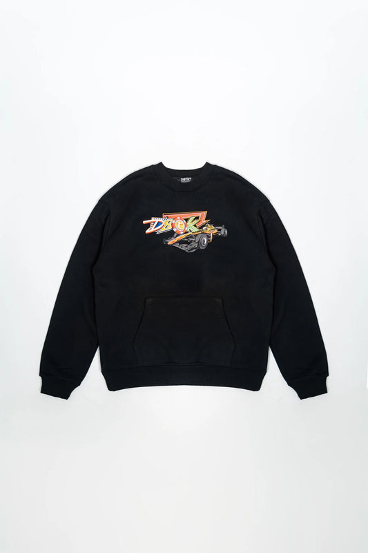 F1 Air Crew Neck - Black