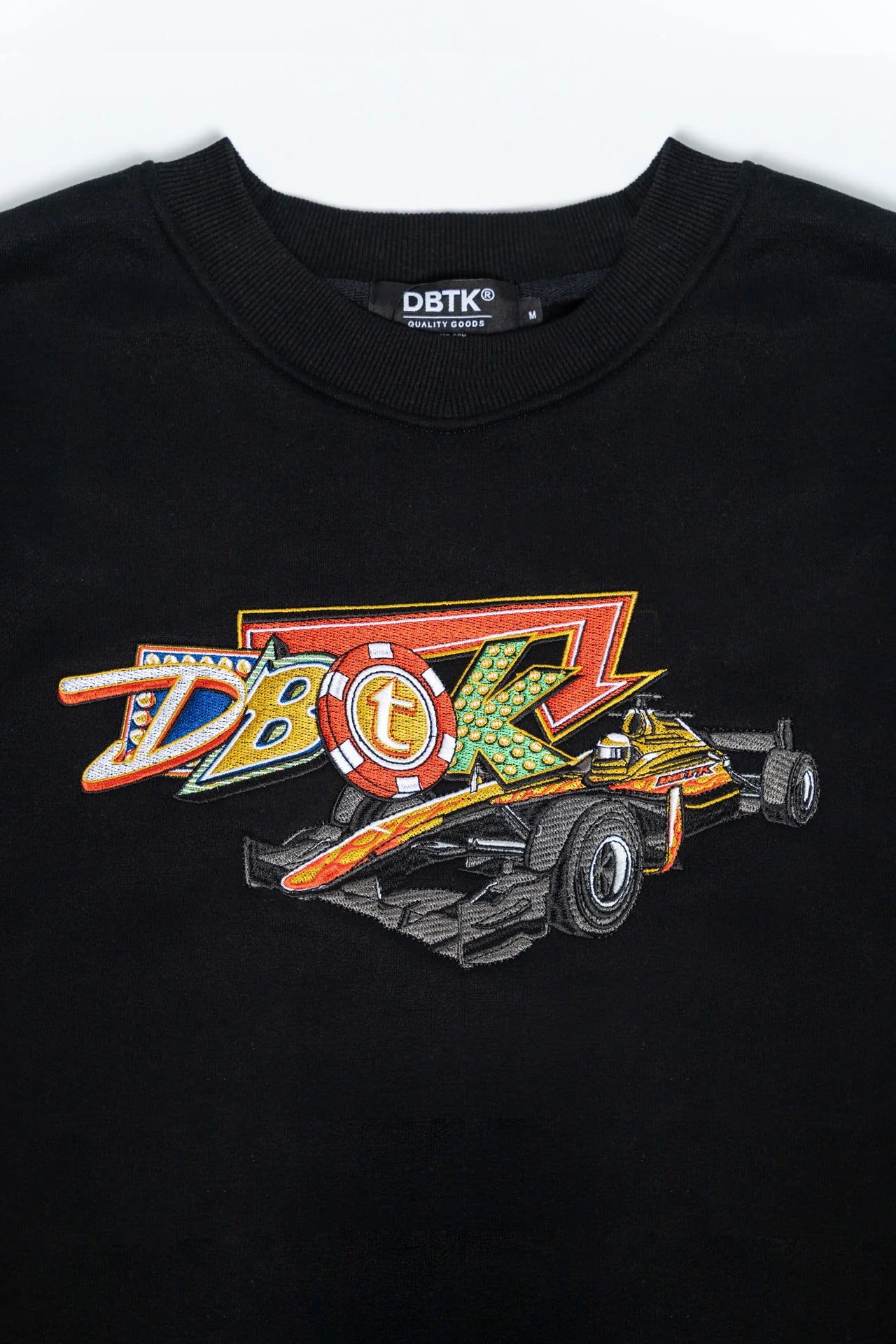 F1 Air Crew Neck - Black