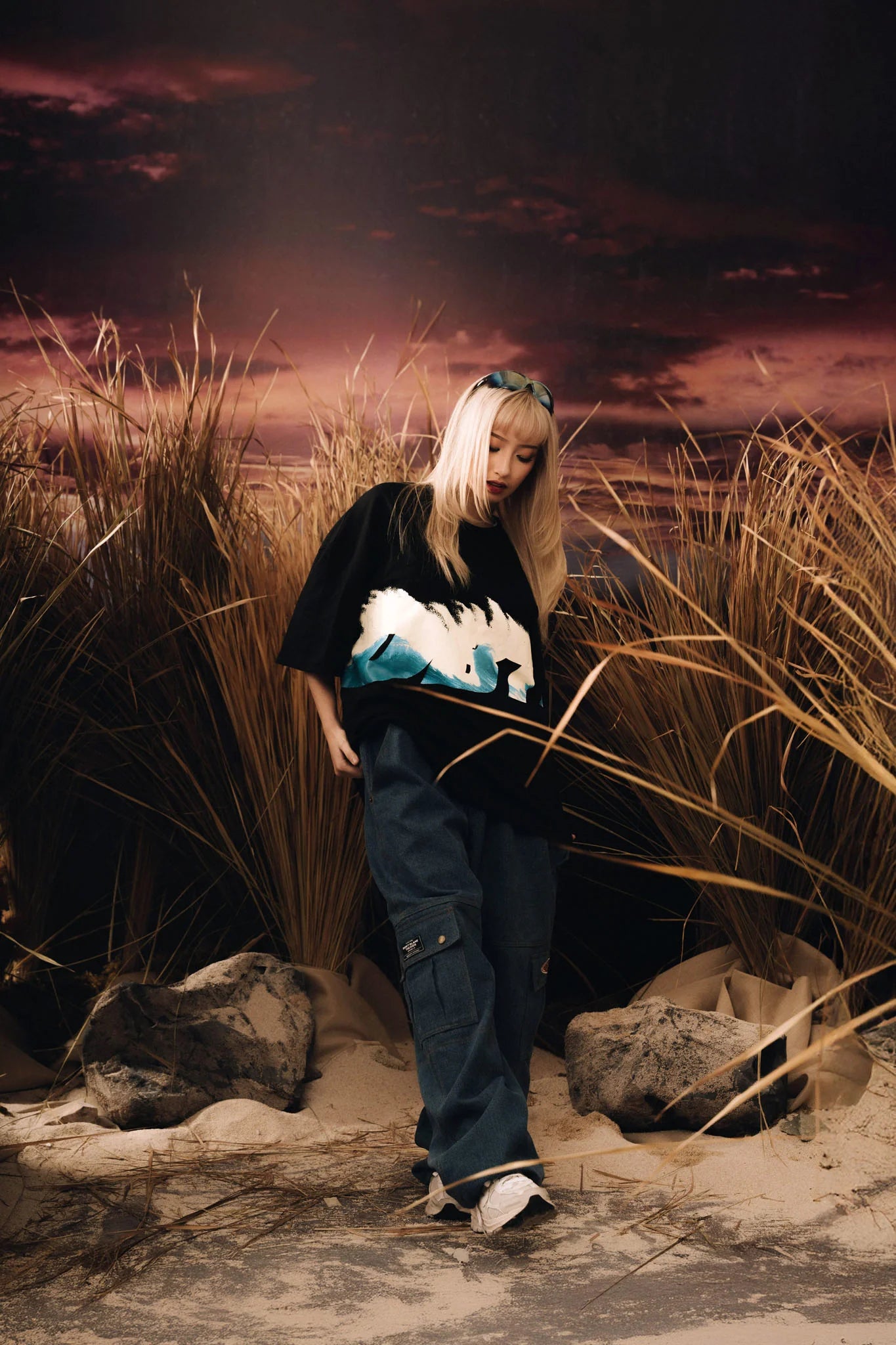 Slant Wave Tee