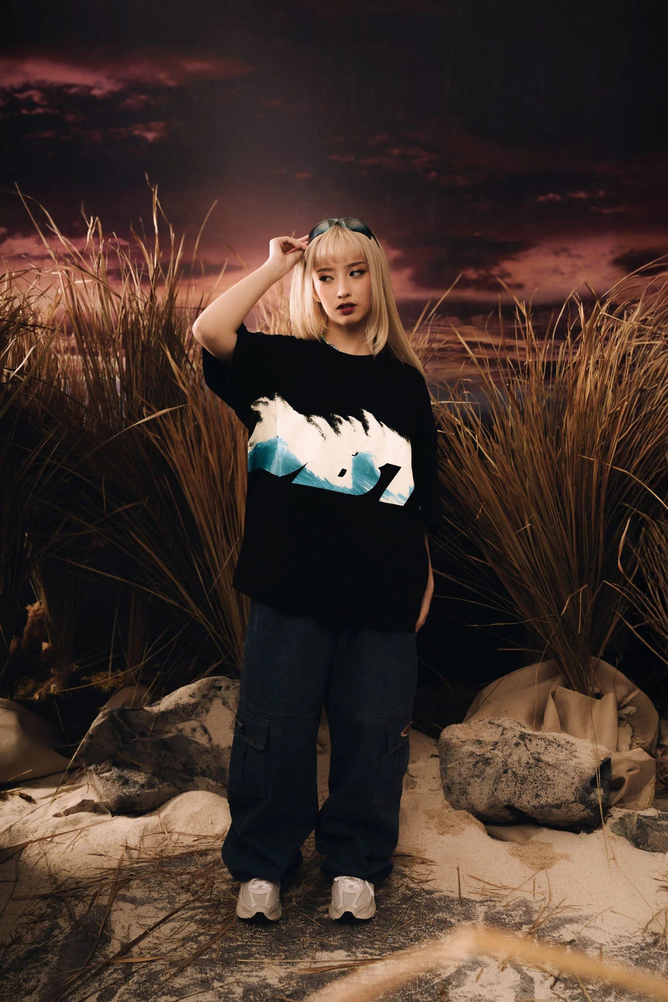 Slant Wave Tee