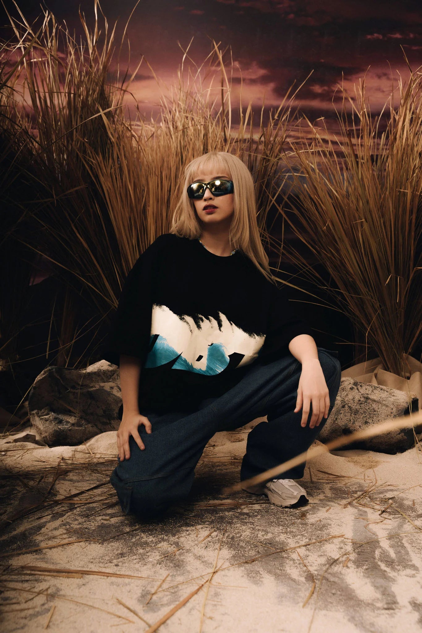 Slant Wave Tee