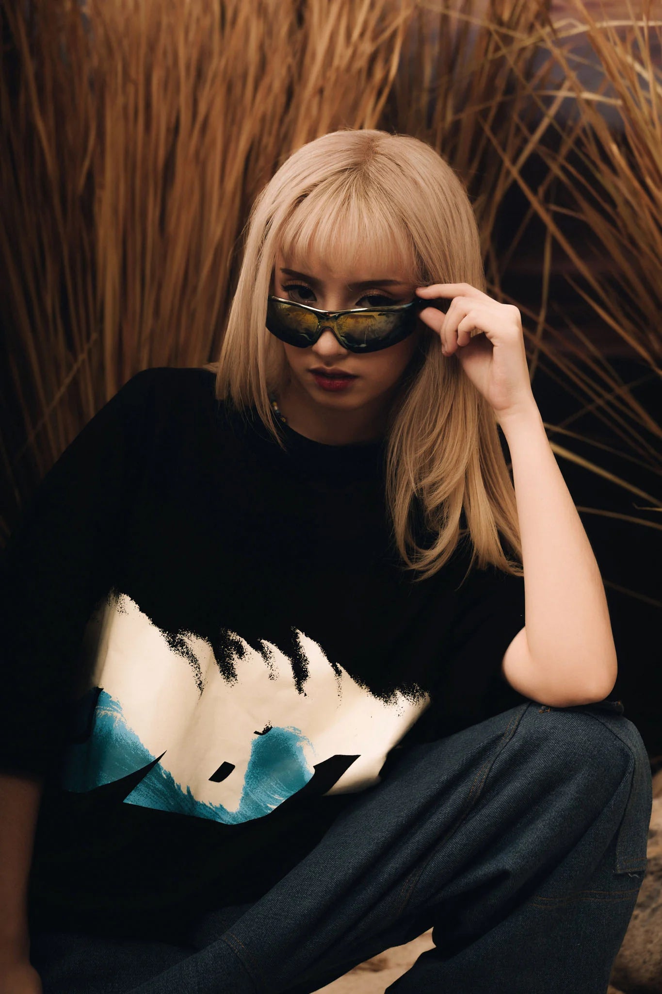 Slant Wave Tee