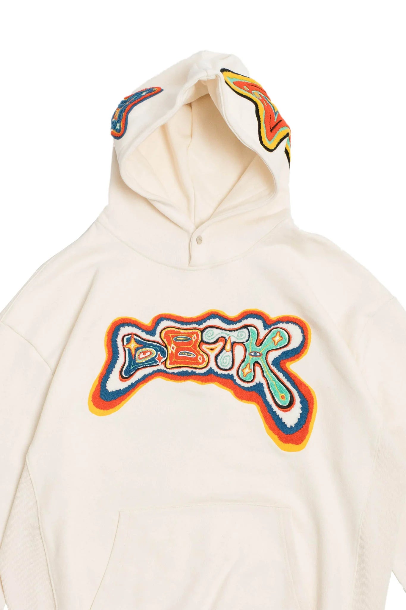 Thermal Mediterranean Hoodie - Cream