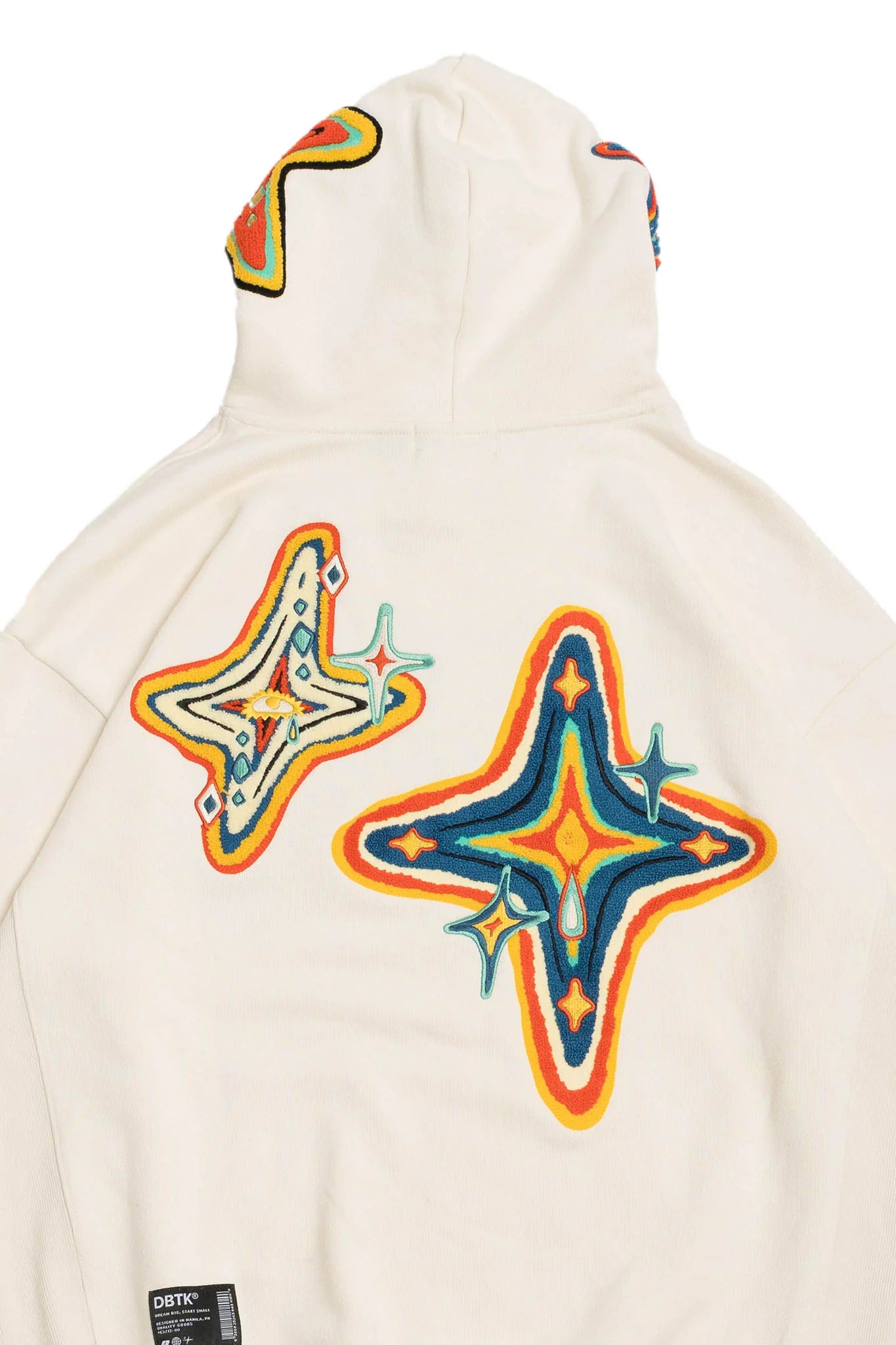 Thermal Mediterranean Hoodie - Cream