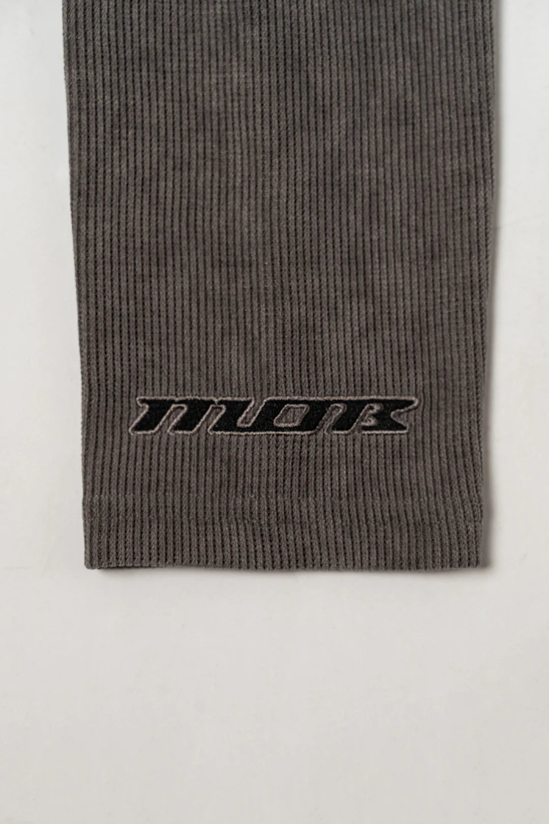 Mob Double Layer L/S Tee - Black Gray