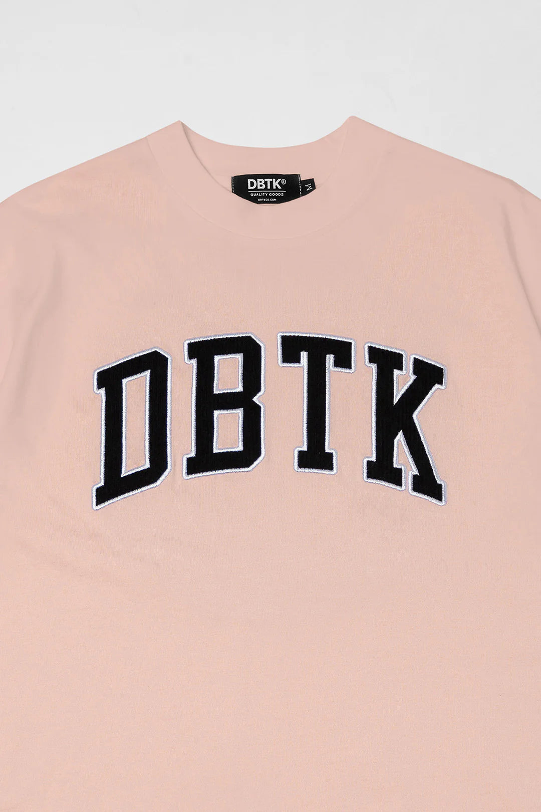 Merge Corduroy Tee - Pink / Black