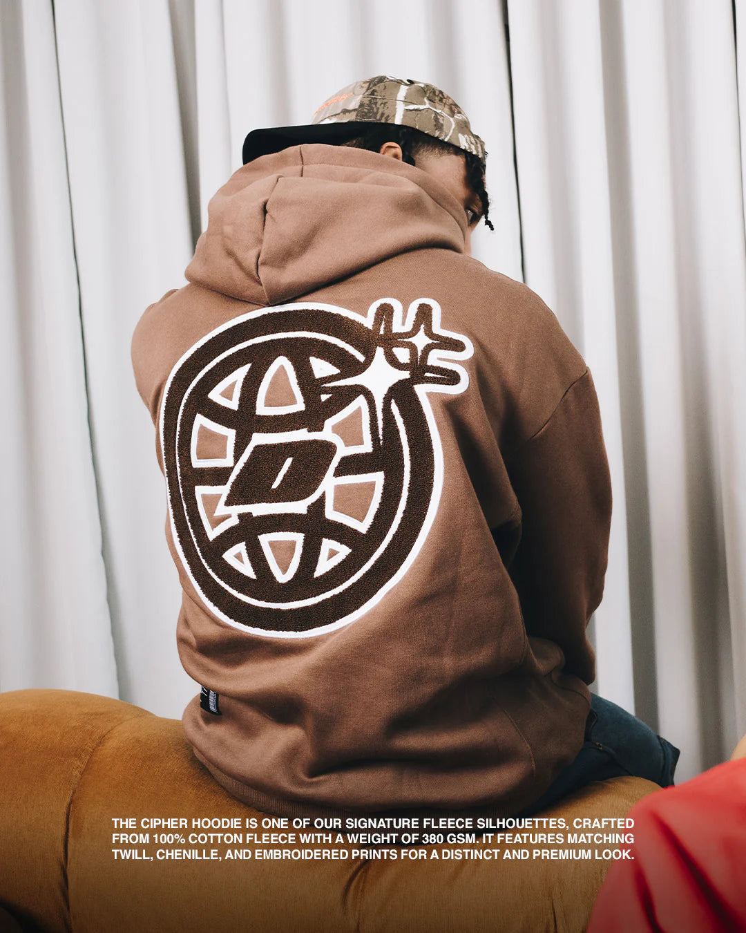 Cipher Spark Hoodie 2025 - Brown