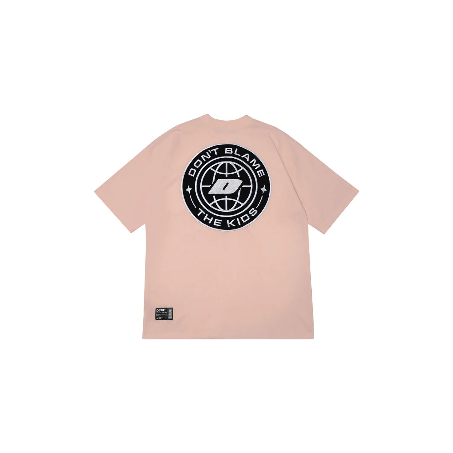 Merge Corduroy Tee - Pink / Black