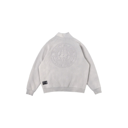 Merge Half-Zip Sweatshirt - Light Gray