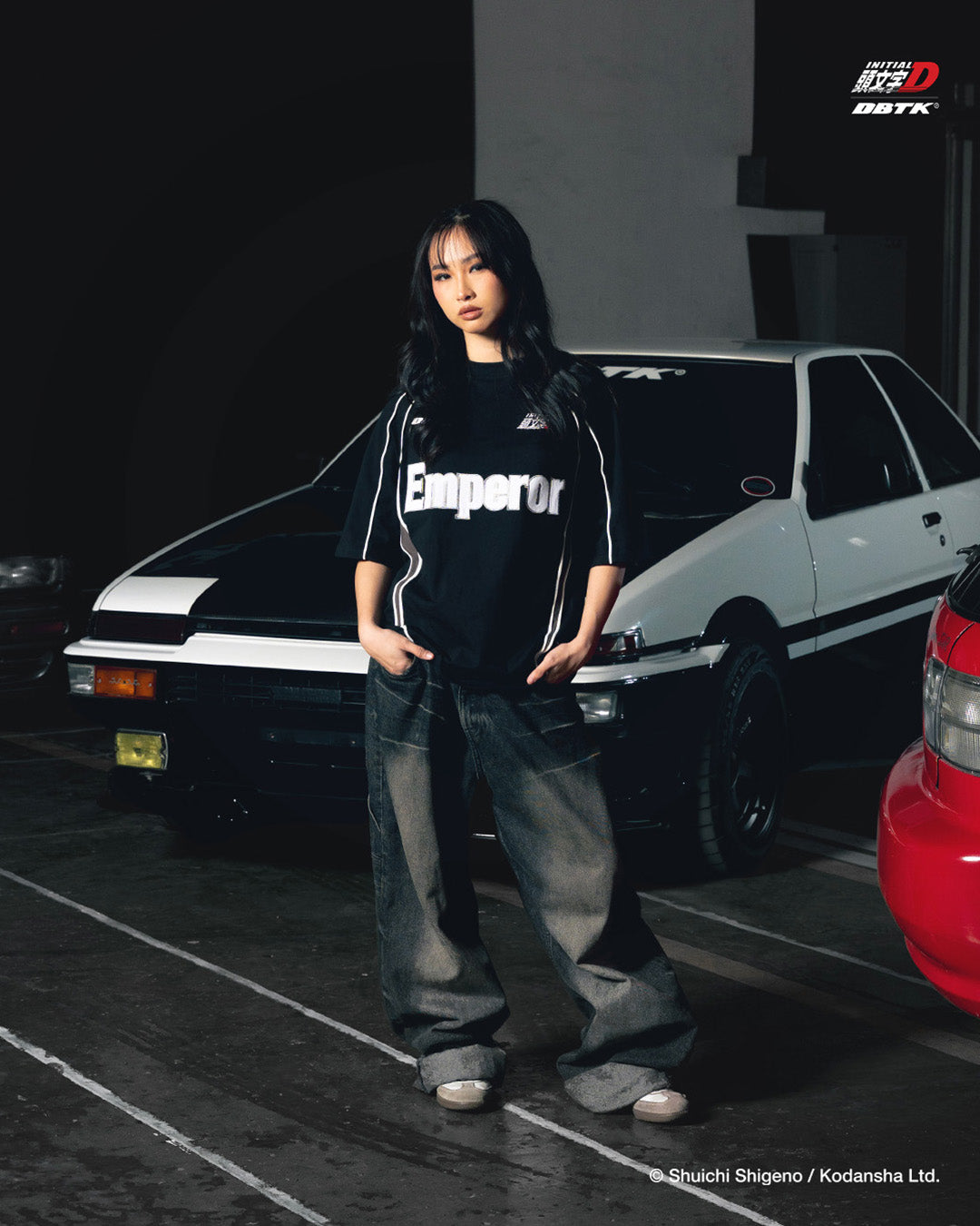 Emperor Splice Tee - Black