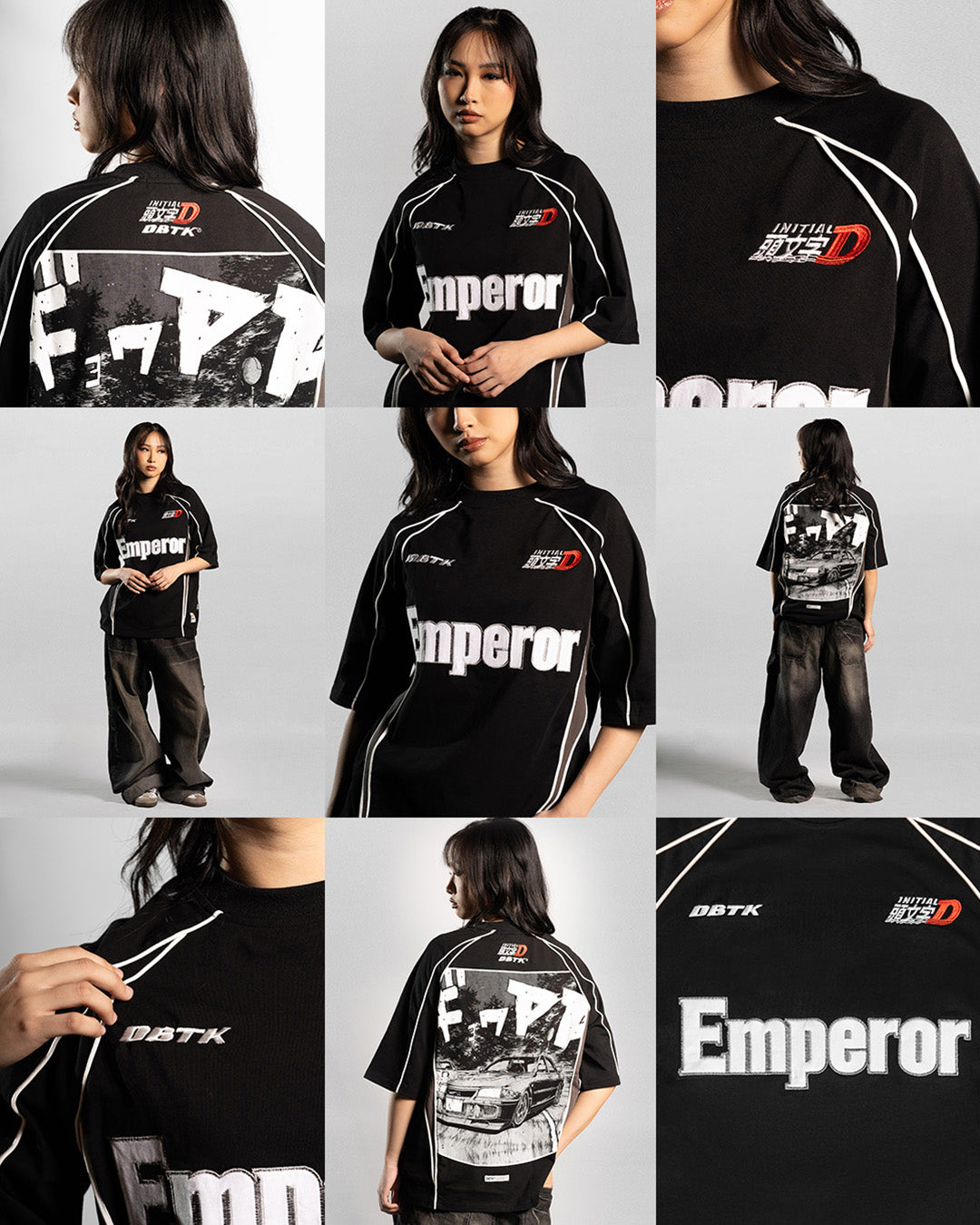 Emperor Splice Tee - Black