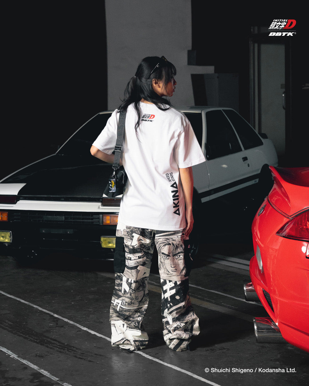 Akina Speed Stars Tee - White