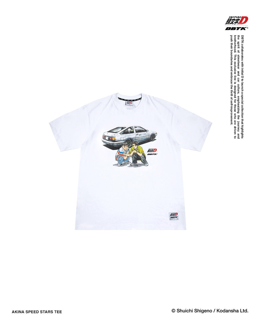 Akina Speed Stars Tee - White