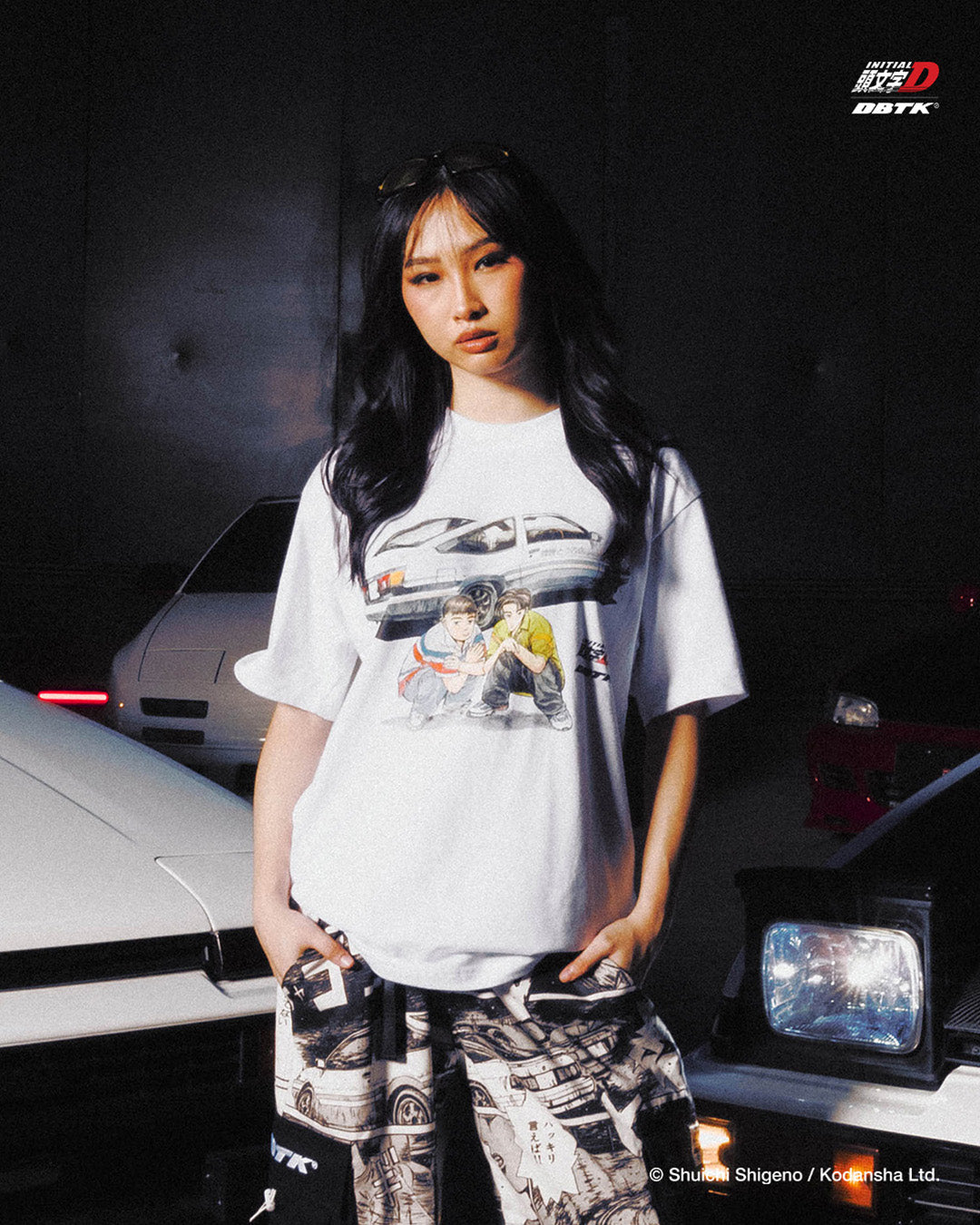 Akina Speed Stars Tee - White