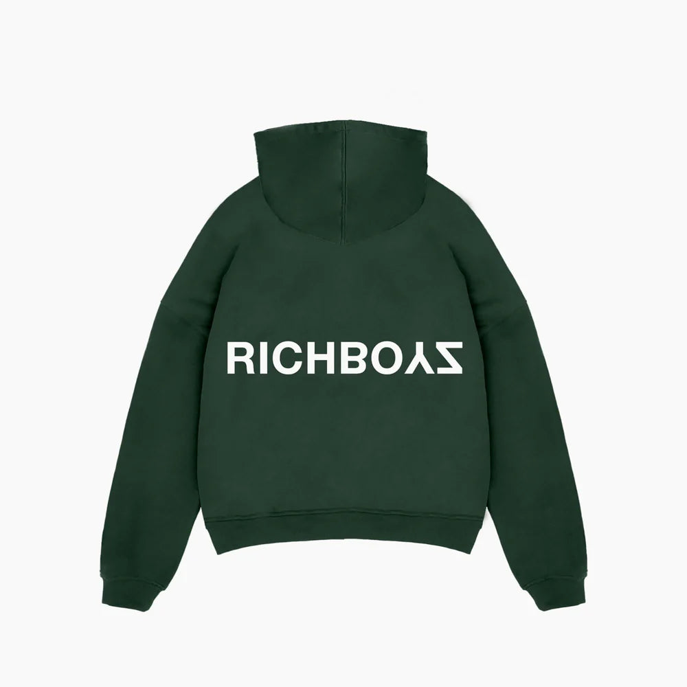 Richboyz Hoodie - Hunter Green