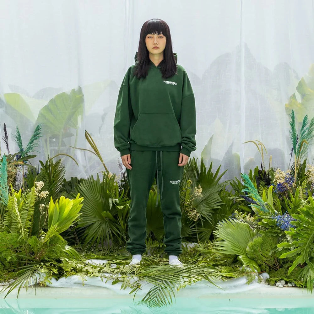 Richboyz Hoodie - Hunter Green