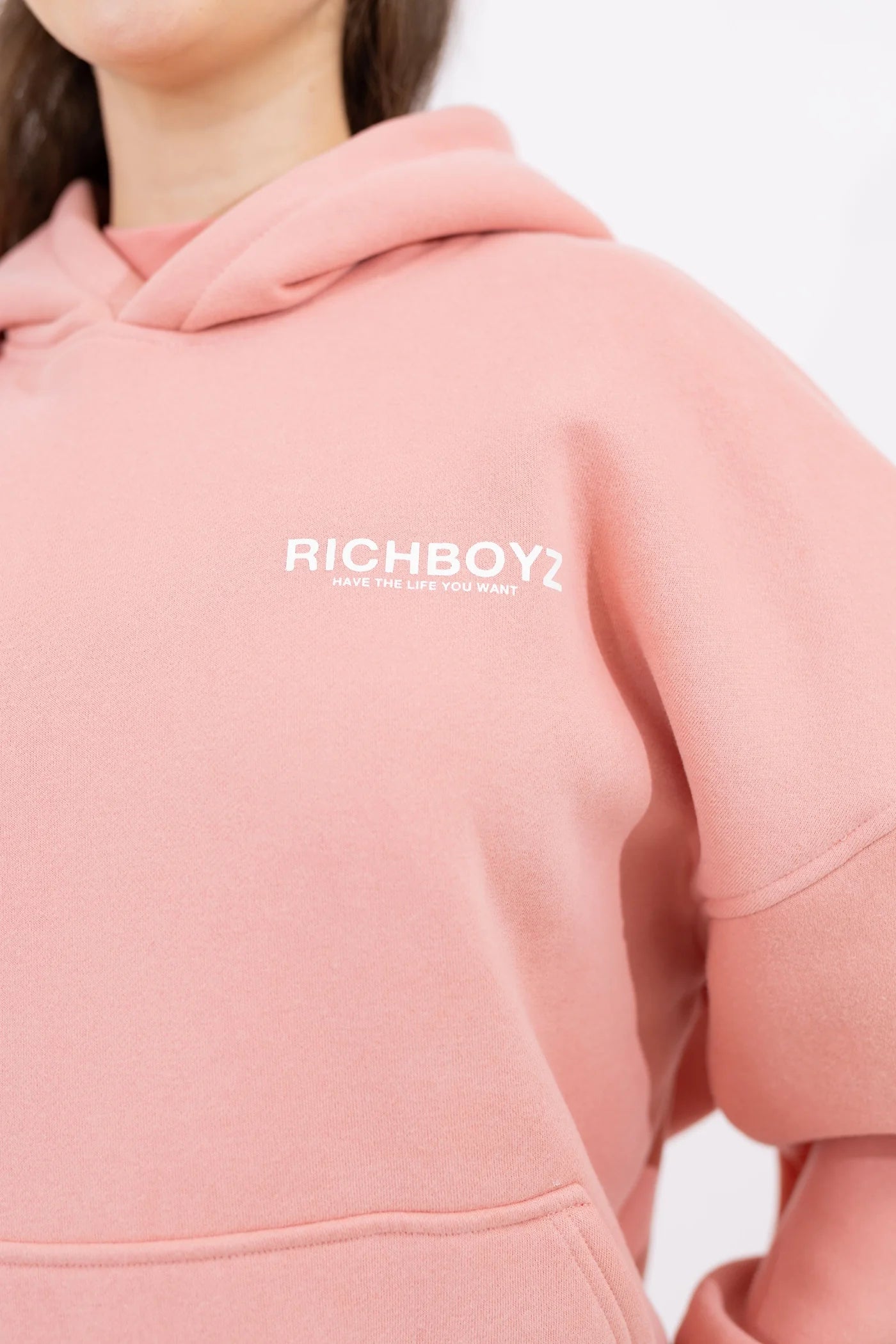 Richboyz Hoodie - Pastel Pink
