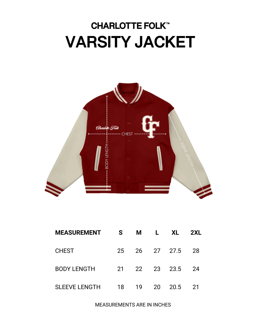 Varsity Jacket - Red