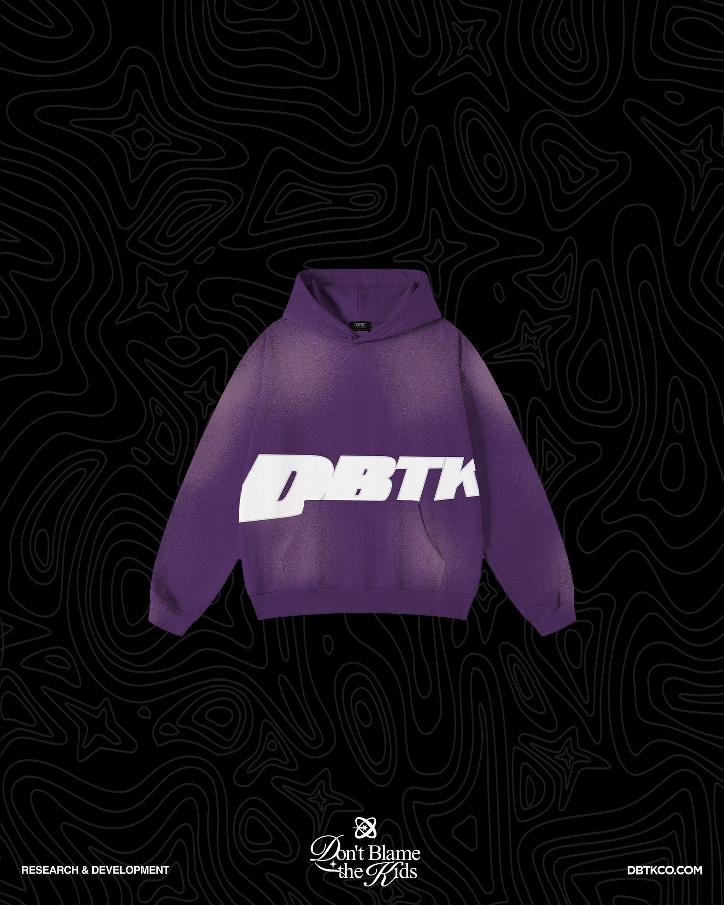 Slant Sundried Hoodie - Purple