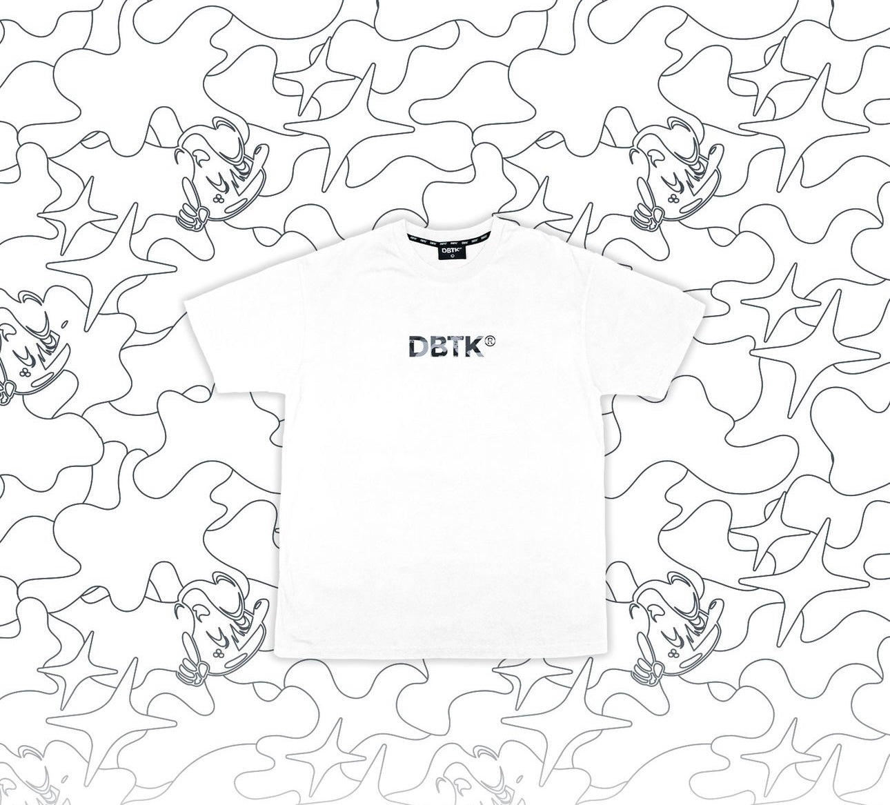 Cloak Logo Tee - White