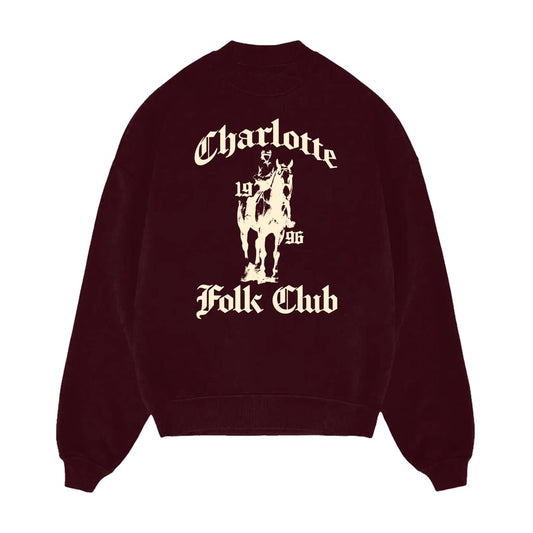 Off - Campus Sweater - Maroon
