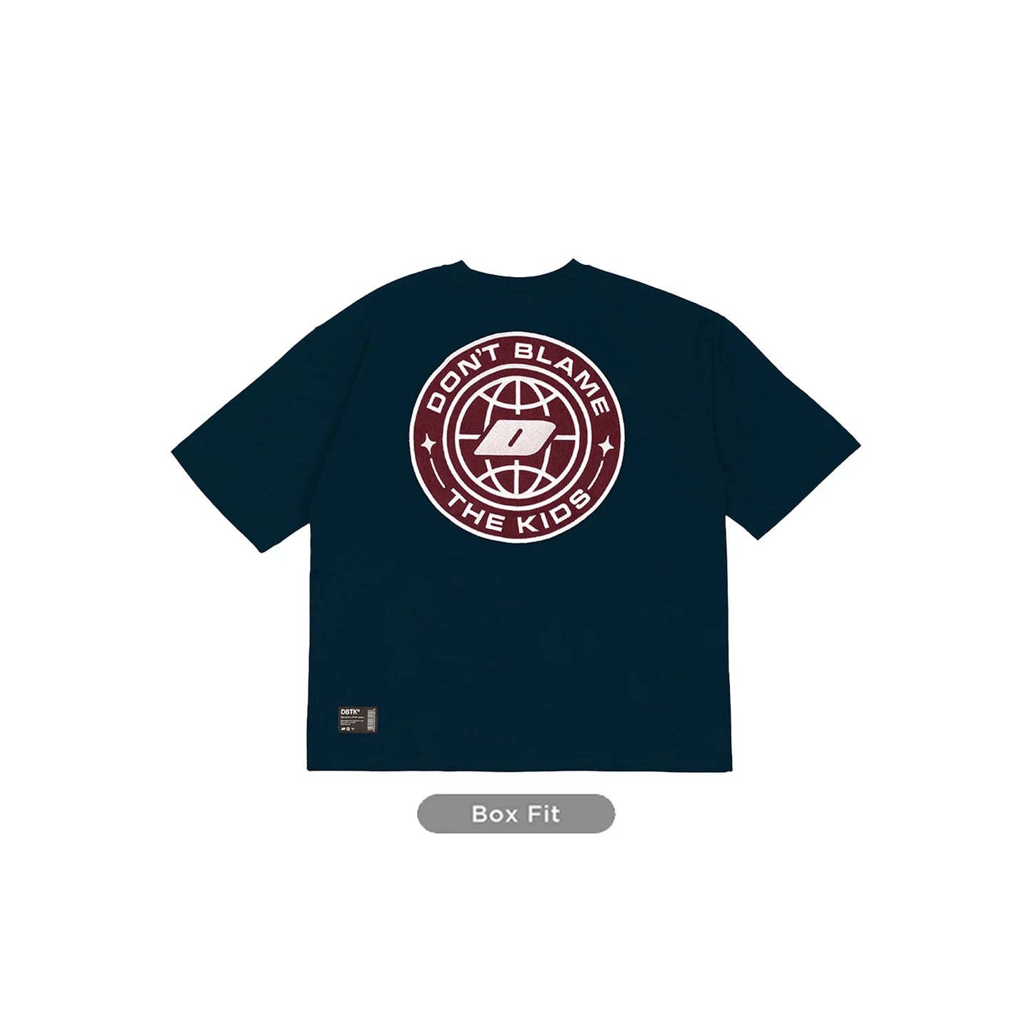 Merge Corduroy Tee - Navy Blue