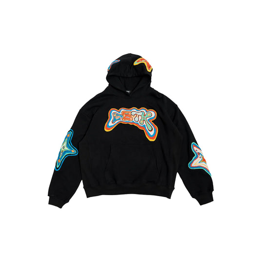 Thermal Mediterranean Hoodie - Black