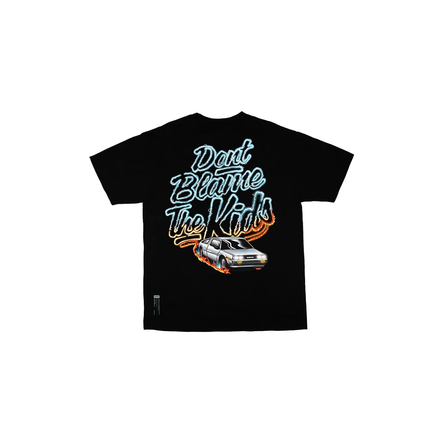 Blazing Script Tee - Black