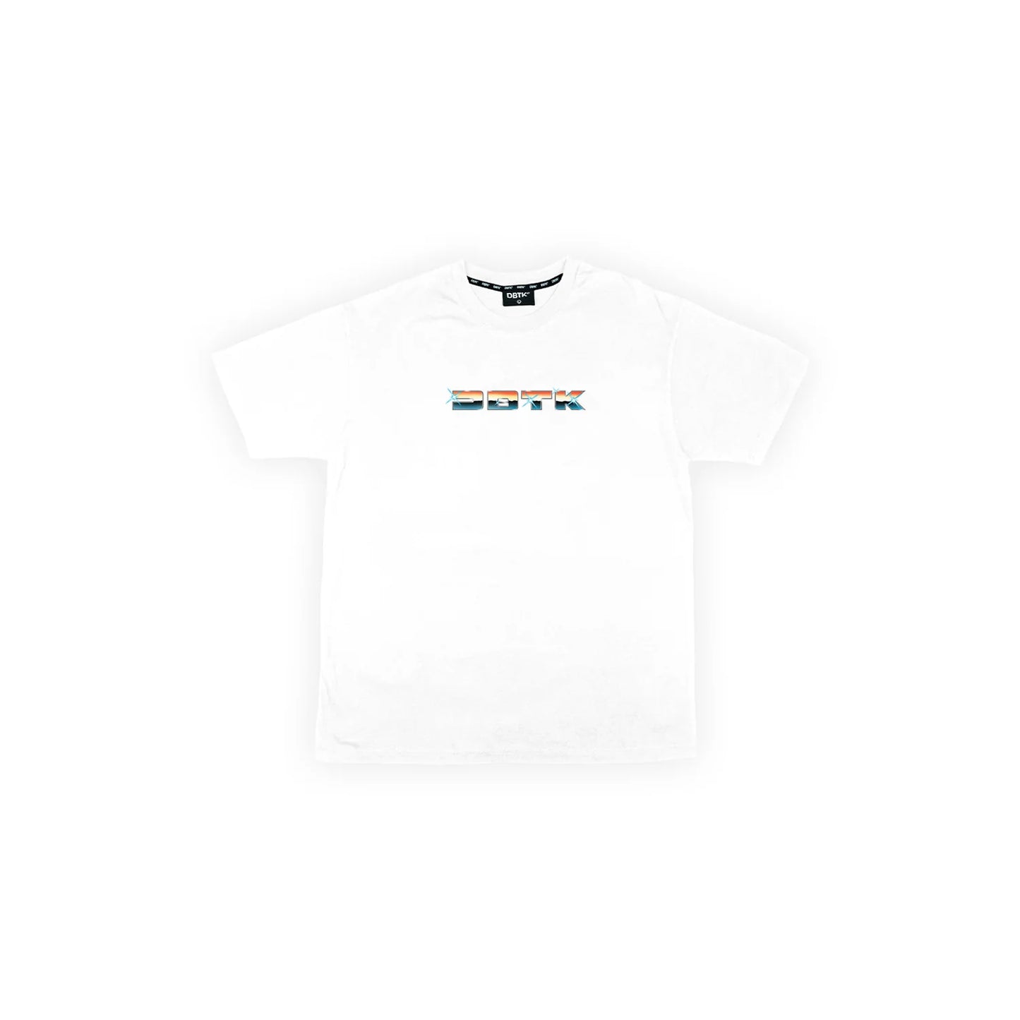 Blazing Script Tee - White