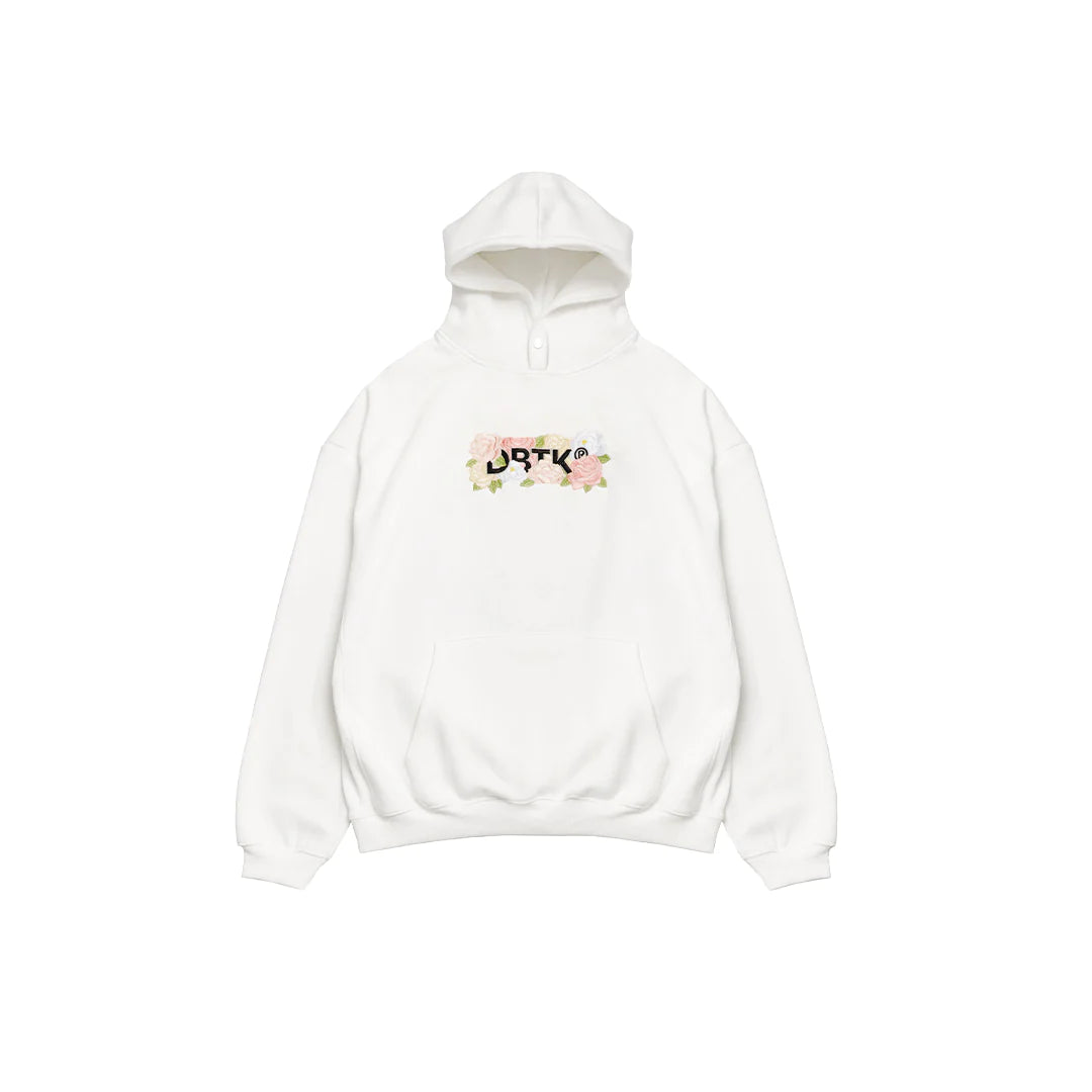 Bloom Script Hoodie - White