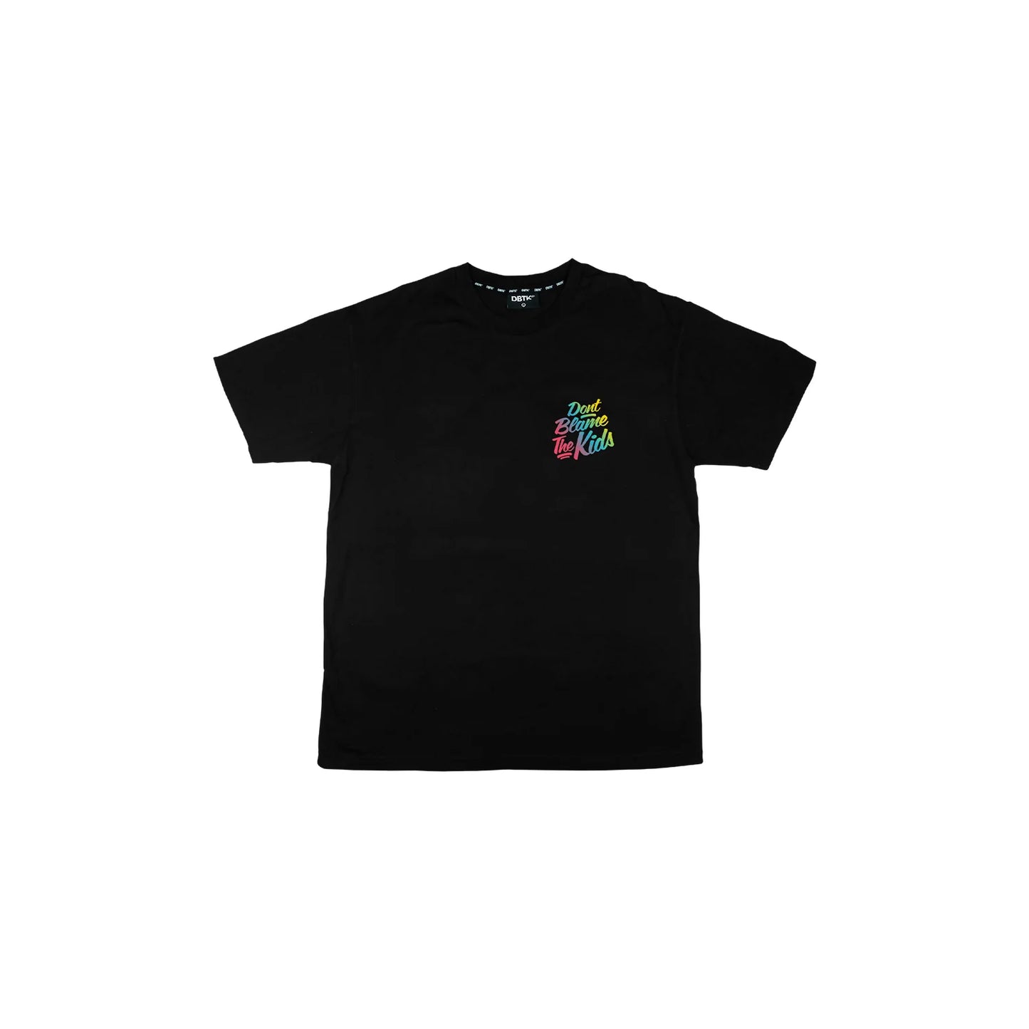 Chromatic Script Tee -Black