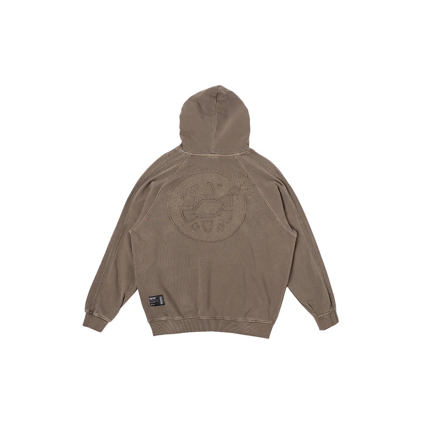 Cipher Flock Hoodie - Brown