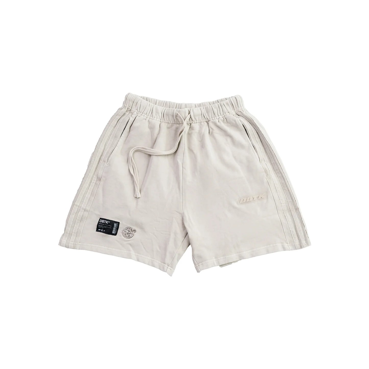 Cipher Flock Shorts - Acid Washed Beige