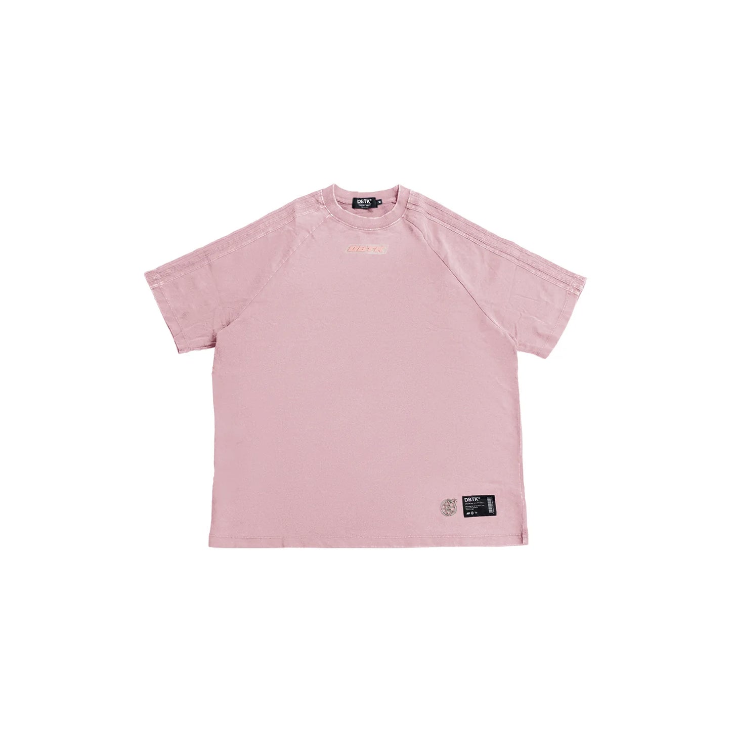 Cipher Flock Tee - Acid Washed Pink