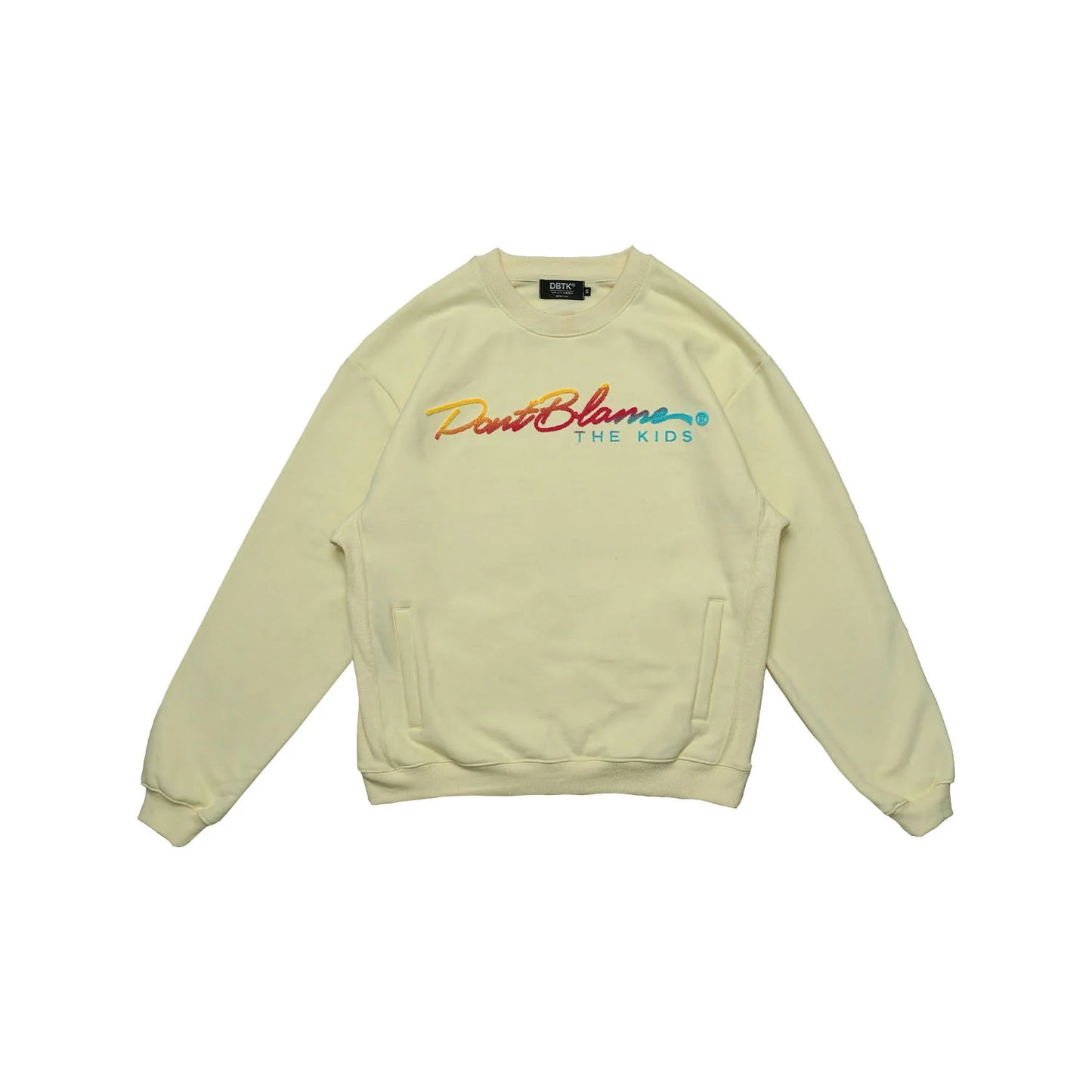 Merge "Toothbrush Embroidery" Crewneck - Cream