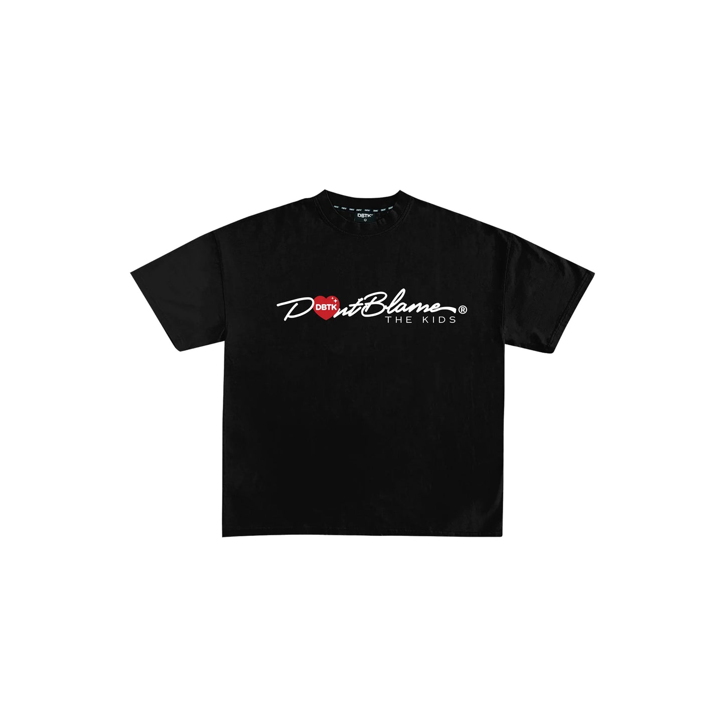 Cursive Valentine's Tee - Black