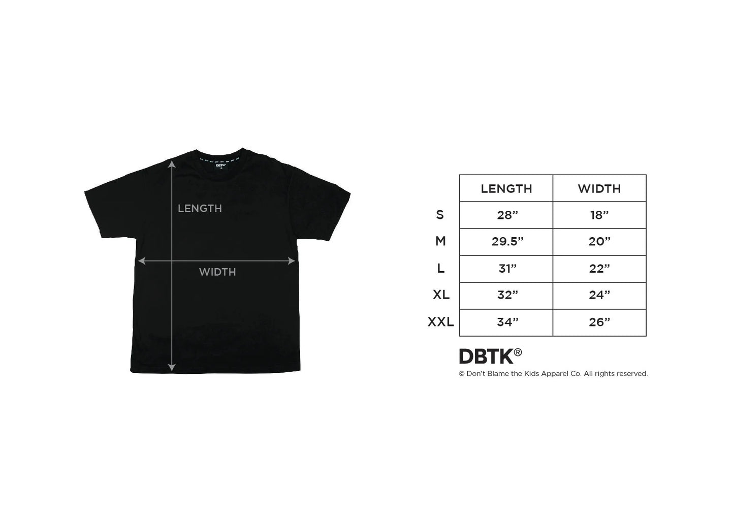 KIDDO V2 TEE - BLACK