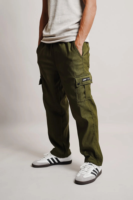 Staff/Crew Ankle Cargo Pant - Olive Green