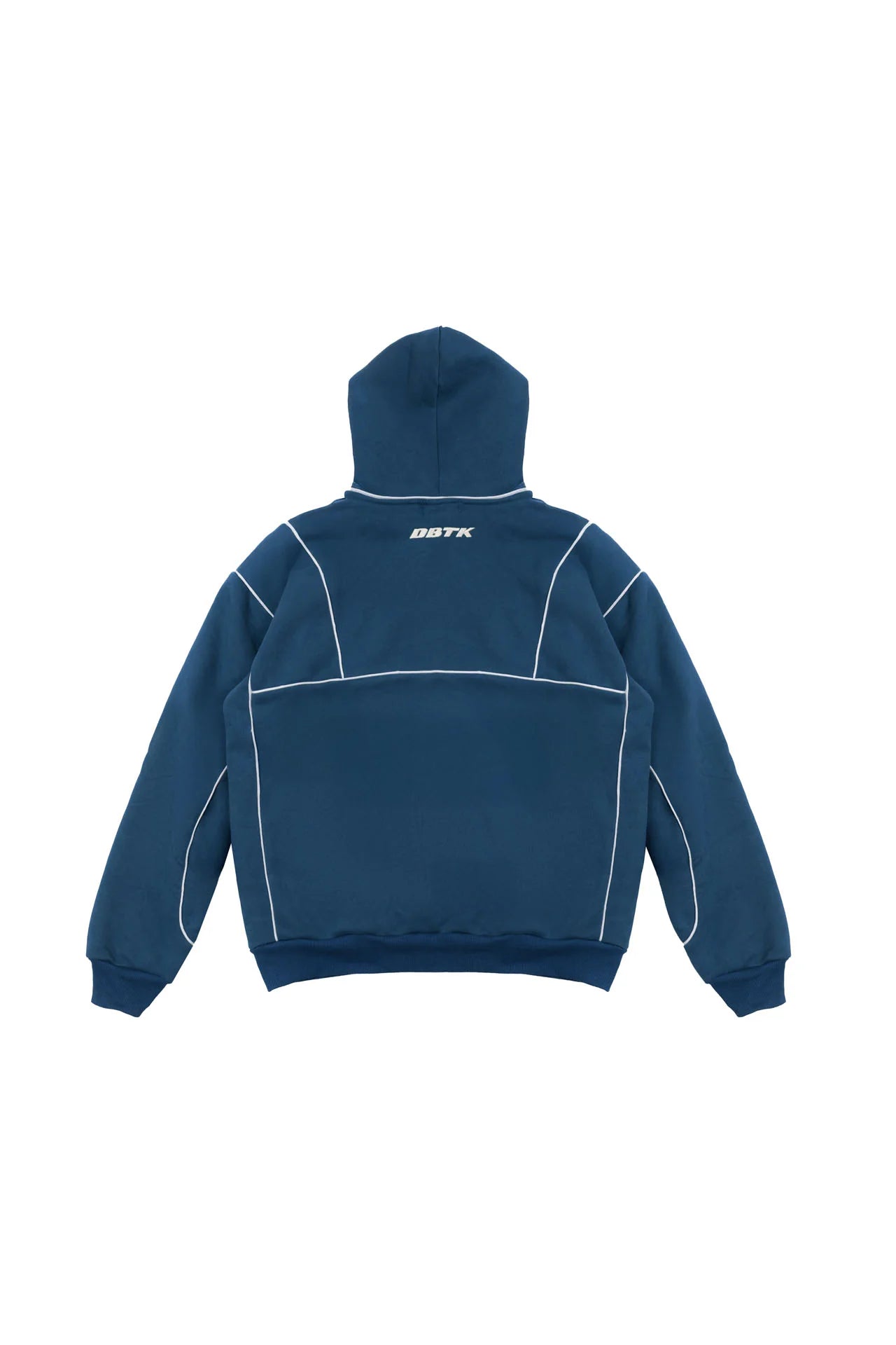 Cipher Splice Hoodie - Navy Blue