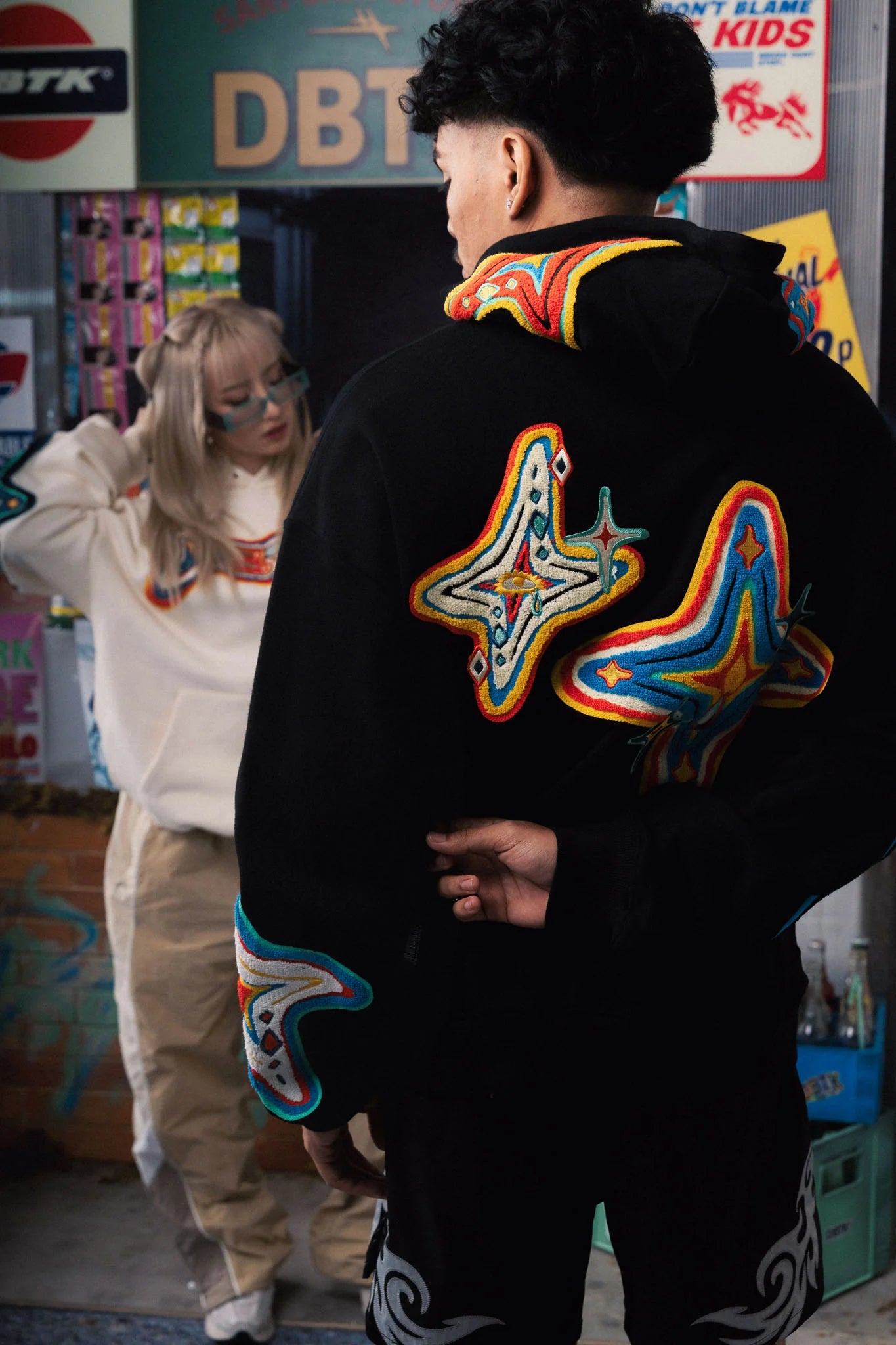Thermal Mediterranean Hoodie - Cream
